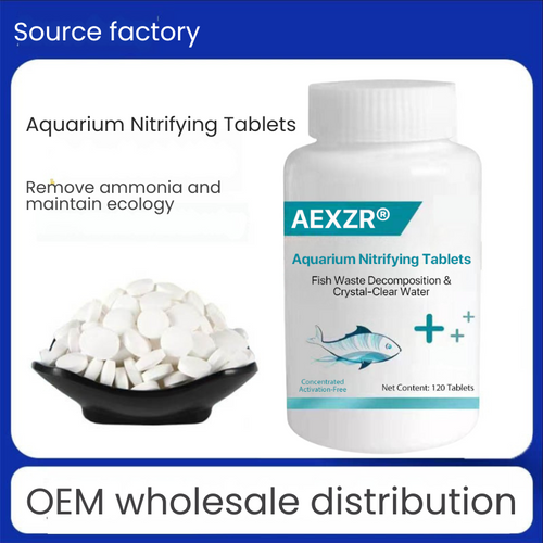 AEXZR® Aquarium Nitroglycerin. - Fish. Clear and bright water