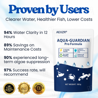AEXZR® Aqua-Guardian Pro Formula⚡The Dual-Bio Powerhouse: Clears Water in 24 Hours, Restores Ecological Balance For Good.