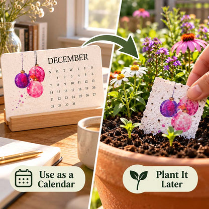 🌱 2027 Plantable Calendar – Use It. Plant It. Watch It Grow.