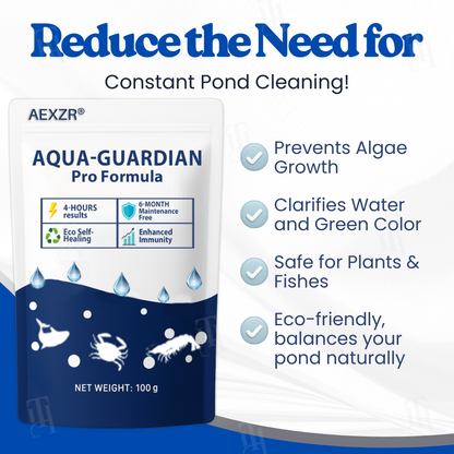 AEXZR® Aqua-Guardian Pro Formula⚡The Dual-Bio Powerhouse: Clears Water in 24 Hours, Restores Ecological Balance For Good.