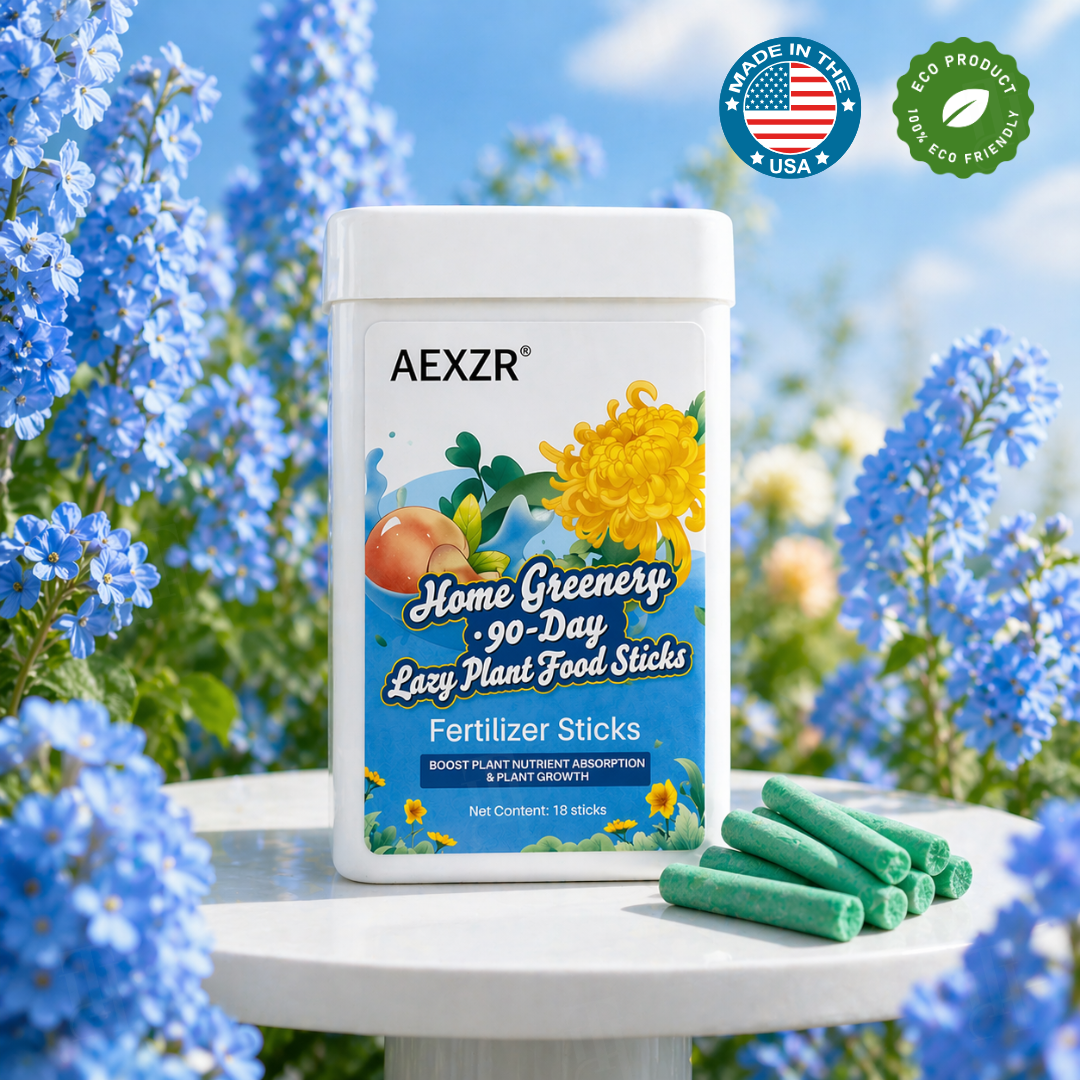 Limited Stock!!⚡AEXZR® Home Greenery · 90-Day Lazy Plant Food Sticks🌿 At last – a plant food that works whilst you sleep.