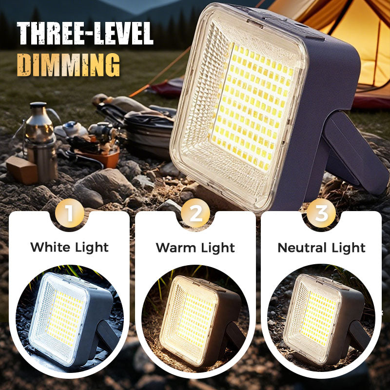 Flash Sale ⏰Buy 2 Get 1 Free🌟Portable & Waterproof Solar-Powered Camping Light