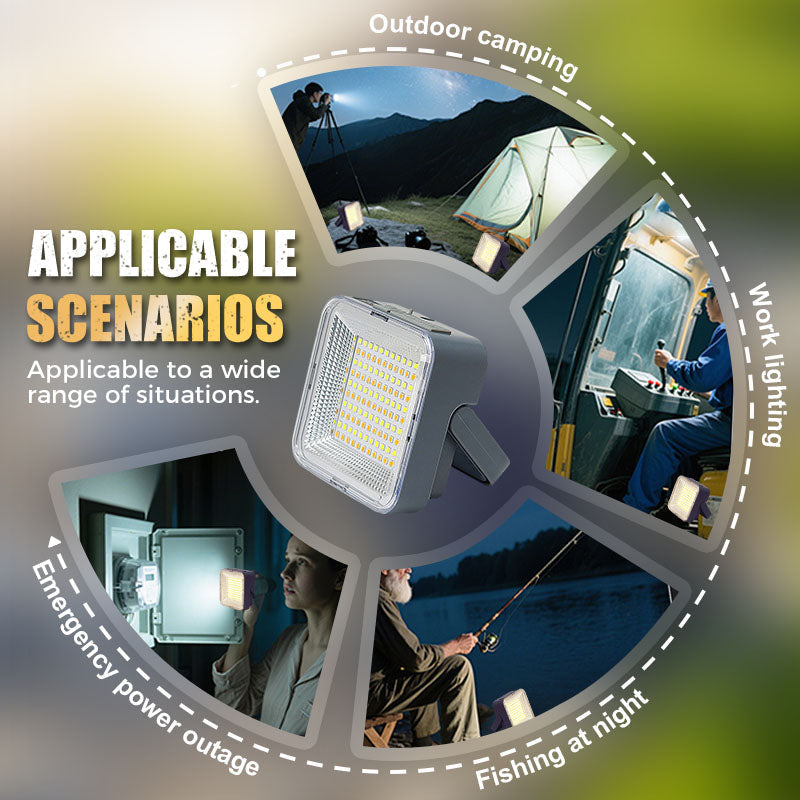 Flash Sale ⏰Buy 2 Get 1 Free🌟Portable & Waterproof Solar-Powered Camping Light